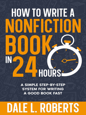 cover image of How to Write a Nonfiction Book in 24 Hours